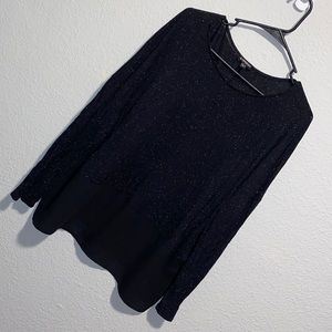 Black long sleeve express shirt